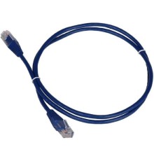 Патч-корд LANMASTER вилка RJ-45,  вилка RJ-45,  кат.5е,  ПВХ,  0.3м,  синий [twt-45-45-0.3-bl]