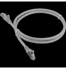 Патч-корд LanMaster вилка RJ-45,  вилка RJ-45,  кат.6,  LSZH,  1.5м,  серый [lan-pc45/s6-1.5-gy]