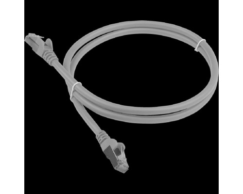 [Аксессуар] Патч-корд LanMaster вилка RJ-45,  вилка RJ-45,  кат.6,  LSZH,  1.5м,  серый [lan-pc45/s6-1.5-gy]
