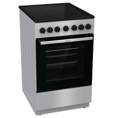Электрическая плита Gorenje GEC5B41SG,  стеклокерамика,  без крышки,  серый
