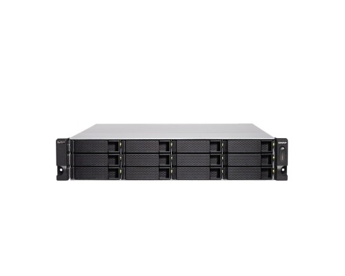 [Дисковый массив] QNAP TS-h1886XU-RP-R2-D1622-32G Сетевой RAID-накопитель QuTS hero, 12 отсеков 3,5