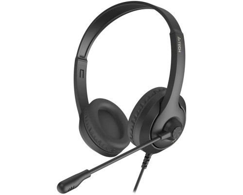 [Наушники] A4Tech Fstyler FH100 черный 2м накладные оголовье (FH100 (STONE BLACK))