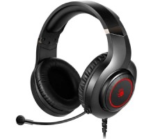 Наушники с микрофоном A4Tech Bloody G220S черный 2м мониторные USB оголовье (G220S USB/ BLACK)