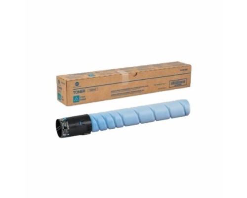 [Расходные материалы] Тонер Konica-Minolta bizhub C224/284/364 синий TN-321C (o),  емкость 50% от стандарта