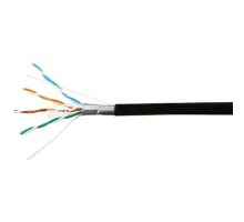 SkyNet Кабель Standart FTP outdoor 4x2x0,48, медный, FLUKE TEST, кат.5e, однож., 100 м, box, черный [CSS-FTP-4-CU-OUT/100]