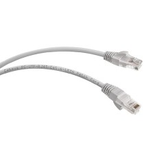 Cabeus PC-UTP-RJ45-Cat.6-3m-LSZH Патч-корд U/UTP, категория 6, 2xRJ45/8p8c, неэкранированный, серый, LSZH, 3м