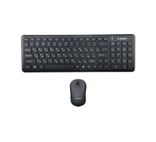 Комплект кл-ра+мышь беспров. Gembird KBS-9200, 2.4ГГц