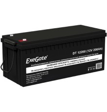 Exegate EX282991RUS Аккумуляторная батарея ExeGate DT 12200 (12V 200Ah, под болт М8)