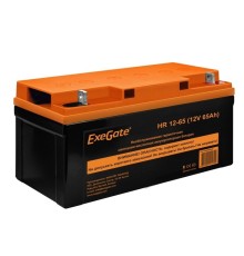 Exegate EX282982RUS Аккумуляторная батарея ExeGate HR 12-65 (12V 65Ah, под болт М6)