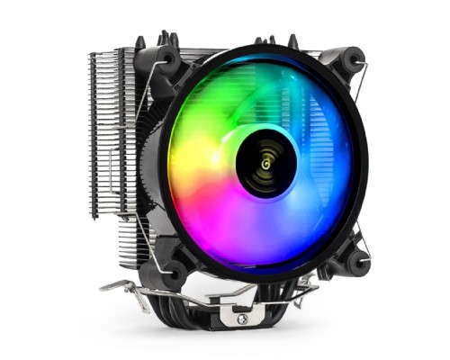 [Вентиляторы] Exegate EX293667RUS Кулер ExeGate Dark Magic EXX400V2-PWM.RGB {Al+Cu, черное покрытие, 4 тепл.трубки, LGA775/1150/1151/1155/1156/1200/1700/AM2/AM2+/AM3/AM3+/AM4/FM1/FM2/754/939/940, TDP 140W, Fan120m}