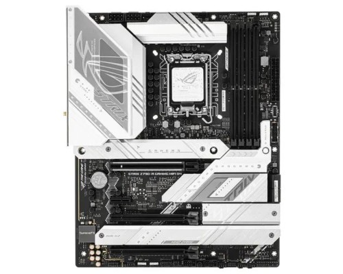 [Материнская плата] ASUS ROG STRIX Z790-A GAMING WIFI D4 (Socket 1700, ATX, 4xDDR4(128GB), DP/HDMI, 1xPCIe 5.0x16/2xPCIe 4.0x16/1xPCIe 3.0, 1xLAN (2.5GbE), Wi-Fi, BT, 4xSATA 6Gb/s, 4xM.2, 2xType-C, 6xUSB 3.2, 2xUSB 2.0)