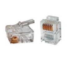 Gembird  Коннектор телефонный RJ12  MP-6p6c (100 шт. в уп.!!!)