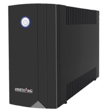 Импульс ИБП Юниор 1000 {1000/600 ВА/Вт, LED, USB, SCHUKOx3},черный {JN10205}
