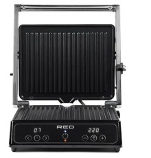 REDMOND RGM-M809 SteakMaster Электрогриль, 2000Вт, черный/серебристый