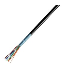 Rexant (01-0165) Кабель витая пара F/UTP, CAT 5e, ZH нг(А)-HF, 4PR, 24AWG, OUTDOOR, SOLID, черный, 305м