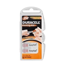 Duracell DA312/6BL Hearing Aid ZA312 (6 шт. в уп-ке)