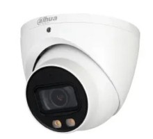 DAHUA DH-IPC-HDW2249TP-S-IL-0360B Уличная турельная IP-видеокамера SmartDualLight 2Мп, 1/2.8” CMOS, объектив 3.6мм, видеоаналитика, микрофон, ИК 30м, LED 30м, IP67, металл/пластик