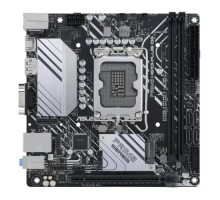 ASUS PRIME H610I-PLUS D4-CSM (Socket 1700, mini ITX, 2xDDR4(64GB), D-SUB/HDMI 2.1/DP, 1xPCIe 4.0x16, 1xLAN, 4xSATA 6Gb/s, 1xM.2, 1xM.2 E key, 2xUSB 3.2, 2xUSB 2.0, 1xPS/2) 