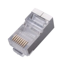NEOMAX Коннектор RJ-45 Cat.5E, STP (экранированный), универсальные ножи, 8P8C, 100 шт.[NM-RJ45-8P8C-S5E-102]