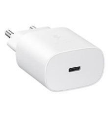Сетевое зарядное устройство Samsung EP-TA800, 25 Вт, RU,белый (ep-ta800nwegeu)