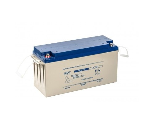 [Скат ] АКБ БАСТИОН SKAT SB 12150S AGM 12V 150Ач I зар.45А, клеммы под болт М6, гарантия 18 мес (8975)