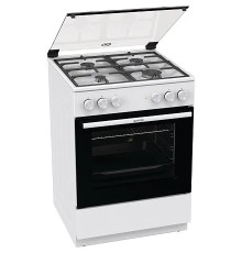 Плита Комбинированная Gorenje GK6A20WF белый реш.чугун