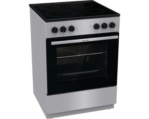 [Микроволновая печь] Плита Электрическая Gorenje GEC6A11SG серый стеклокерамика (без крышки)