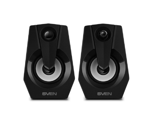 [Колонки] Колонки Sven 370,  2.0,  черный [sv-020552]