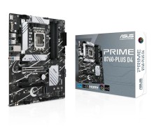 ASUS PRIME B760-PLUS D4 (Socket 1700, ATX, 4xDDR4(128GB),VGA/DP/HDMI, 1xPCIe 5.0x16/1xPCIe 4.0x16/2xPCIe 3.0, 1xLAN (2.5GbE), 4xSATA 6Gb/s, 3xM.2, 1xM.2 E key, 1xType-C, 3xUSB 3.2, 2xUSB 2.0)