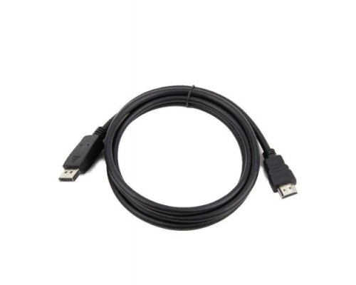 [кабель] Filum Кабель Display port-HDMI 3 м., медь, черный, разъемы: Display port male- HDMI A male, пакет. [FL-C-DPM-HM-3M] (894193)