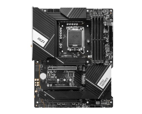 [Материнская плата] MSI PRO Z790-A WIFI RTL {LGA1700/4DDR5/3PCIEx16/1PCIEx1/4M.2/6SATA3/1USB3.2Gen2X2/4USB3}
