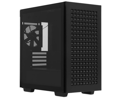 [Корпус] DeepCool CH370 черный без БП mATX TG window 1x120mm fan (R-CH370-BKNAM1-G-1)