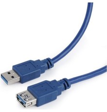 Filum Кабель удлинитель USB 3.0, 1.8 м., синий, разъемы: USB A male-USB A female, пакет. [FL-C-U3-AM-AF-1.8M] (894175)