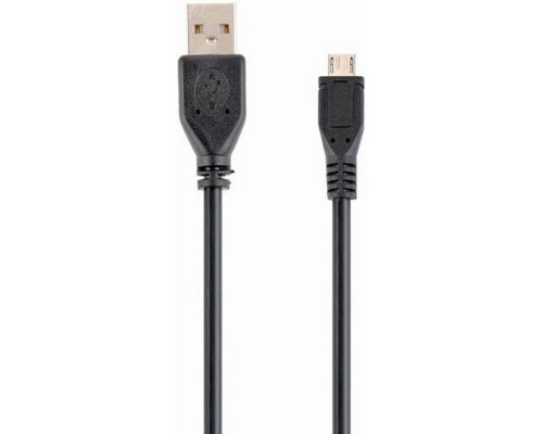[кабель] Filum Кабель USB 2.0 Pro, 1.8 м., черный, 2A, разъемы: USB A male- USB micro B male, пакет. [FL-CPro-U2-AM-microBM-1.8M] (894183)