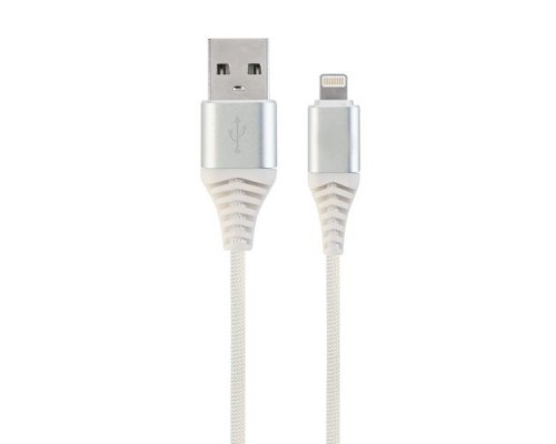 [кабель] Filum Кабель USB 2.0, 1 м., белый, 2 А, разъемы: USB A male - Lightning male, пакет. [FL-CPro-U2-AM-LM-1M-W1] (901872)