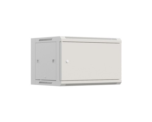 [Бастион Телекоммуникационные  шкафы] БАСТИОН SKAT TB-6W645FF-G Шкаф настенный телекоммуникационный 6U 600х450х370мм, дверь металлическая {4411} {1.5 года гарантия}