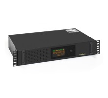 Exegate EX293851RUS ИБП ExeGate ServerRM UNL-2000.LCD.AVR.2SH.3C13.USB.2U <2000VA/1200W, Color LCD, AVR, 2*Schuko+3*C13, USB, 2U, установка в стойку, Black>