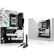 ASUS ROG STRIX B650-A GAMING WIFI (Socket AM5, ATX, 4xDDR5(128GB), DP/HDMI, 2xPCIe 4.0x16,/2xPCIe 4.0, 1xLAN (2.5GbE), Wi-Fi, BT, 4xSATA 6Gb/s, 3xM.2, 2xType-C, 7xUSB 3.2, 4xUSB 2.0)
