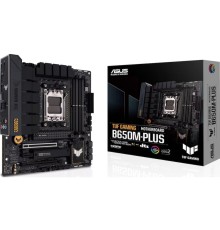 ASUS TUF GAMING B650M-PLUS (Socket AM5, mATX, 4xDDR5(128GB), DP/HDMI, 2xPCIe 4.0x16/2xPCIe 4.0, 1xLAN (2.5GbE), 4xSATA 6Gb/s, 3xM.2, 1xType-C, 3xUSB 3.2, 4xUSB 2.0)