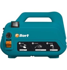 Bort BHR-1600-COMPACT Мойка высокого давления [93415742] { 1600 Вт, максимальное давление 120 бар, рабочее давление 90 бар, 7 л/мин, 5.3 кг }