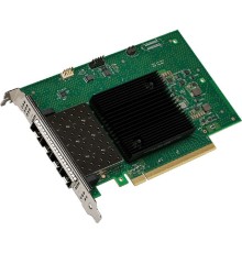 Intel 540-BDDQ Сетевая карта Intel Ethernet E810-DA4 QP 25GbE SFP28 ServerAdp PCIe Network Interface Card FH,CusKit
