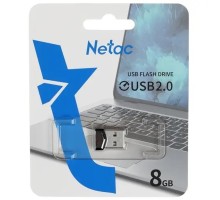 Netac USB Drive 8GB UM81  <NT03UM81N-008G-20BK>, USB2.0, Ultra compact