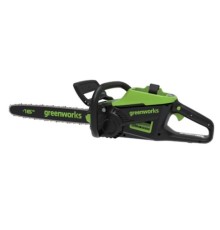 GreenWorks GD60CS25 Цепная пила аккумуляторная, 60V, 40 см, бесщеточная, 2500 Вт, с 1хАКБ 4 Ач. и ЗУ [2008907UB]