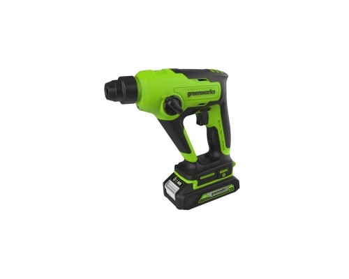 [Перфоратор] Greenworks GD24SDS1 Перфоратор аккумуляторный бесщеточный 1,2 ДЖ, 24V, без АКБ и ЗУ [3803107]