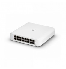 UBIQUITI USW-LITE-16-POE PoE-коммутатор, 16х 1G RJ45, раздача 45 Вт