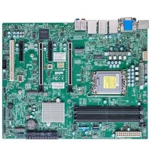 Supermicro MBD-X13SAE-F-B, 1xLGA1700,W680,4xDDR5 DIMM,2PCI-Ex16,3xM.2-PCI-E,8SATA3 RAID 0/1/5/10,7.1-ch,1x1000 Мбит/с,1х2500 Мбит/с,IPMI,4xUSB 2.0,VGA,DVI,HDMI,DisplayPort,ATX