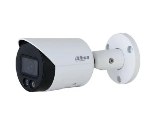 [Видеонаблюдение] DAHUA DH-IPC-HFW2849SP-S-IL-0280B Уличная цилиндрическая IP-видеокамера SmartDualLight 8Мп, 1/2.7” CMOS, объектив 2.8мм, видеоаналитика, микрофон, ИК 30м, LED 30м, IP67, металл