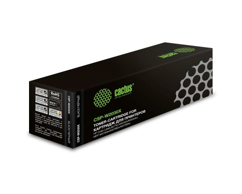 [расходные материалы] Картридж лазерный Cactus CSP-W2030X черный (7500стр.) для HP LJ M454/MFP M479