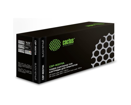 [расходные материалы] Картридж лазерный Cactus CSP-W2070A черный (700стр.) для HP Color Laser 150a/150nw/178nw MFP/179fnw MFP