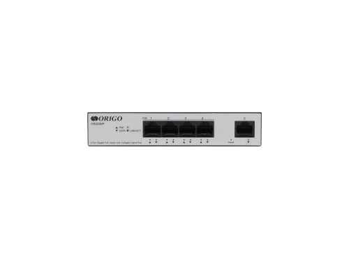 [Сетевое оборудование] ORIGO OS2205P/60W/A1A Неуправляемый PoE-коммутатор 4x1000Base-T PoE+, 1x1000Base-T, PoE-бюджет 60 Вт